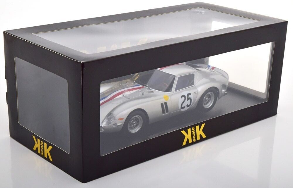 Ferrari 250 GTO 24hr LeMans 1963 #25 Diecast Model Car by 1/18  KK SCALE MODELS