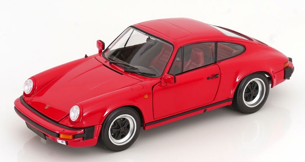 1/18 Scale 1983 PORSCHE 911 CARRERA  diecast model car in RED by Minchamps