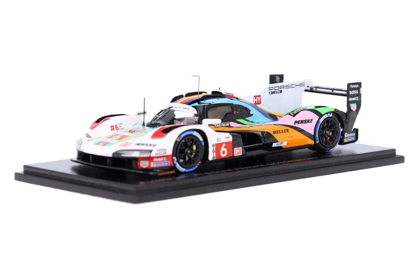 Porsche 963 LMDH #6 Porsche Penske Motorsport 24h Le Mans 2023 Spark 1:43 Scale