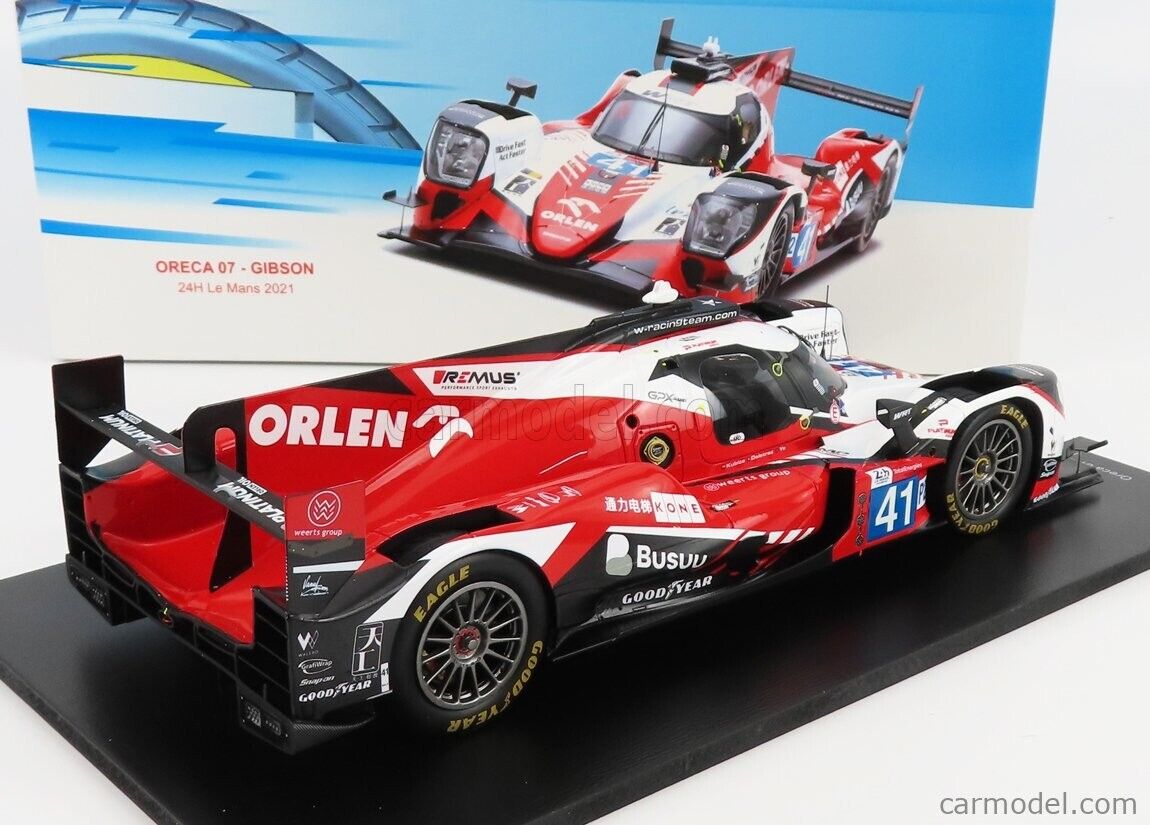 2022 Oreca Team WRT Orlen #41 LMP2 Le Mans 2021 Model Car 1/18 Scale Spark