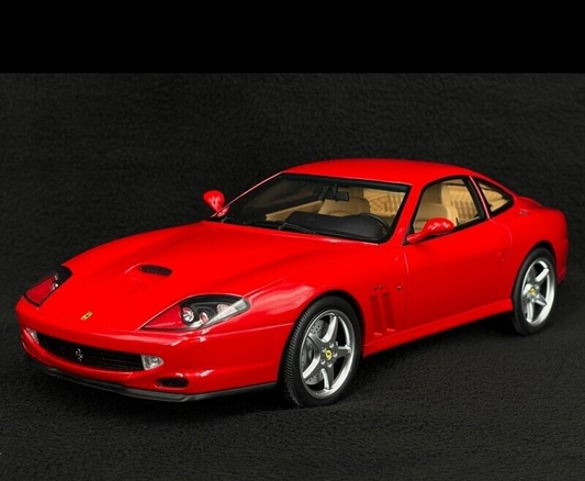 1996 Ferrari F550 Maranello Gran Turismo Model Car By GT SPIRIT 1/18 Scale