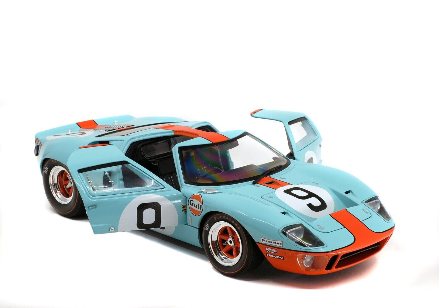 1/18 Scale Solido Ford MK1 GT40 1968 Lemans Winner GULF livery Diecast Model Car