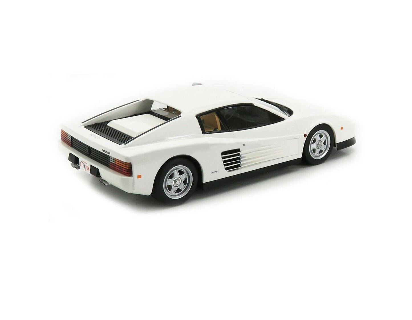 FERRARI TESTAROSSA 1984 MIAMI VICE DIECAST MODEL CAR BY KK SCALE MODELS 1/18