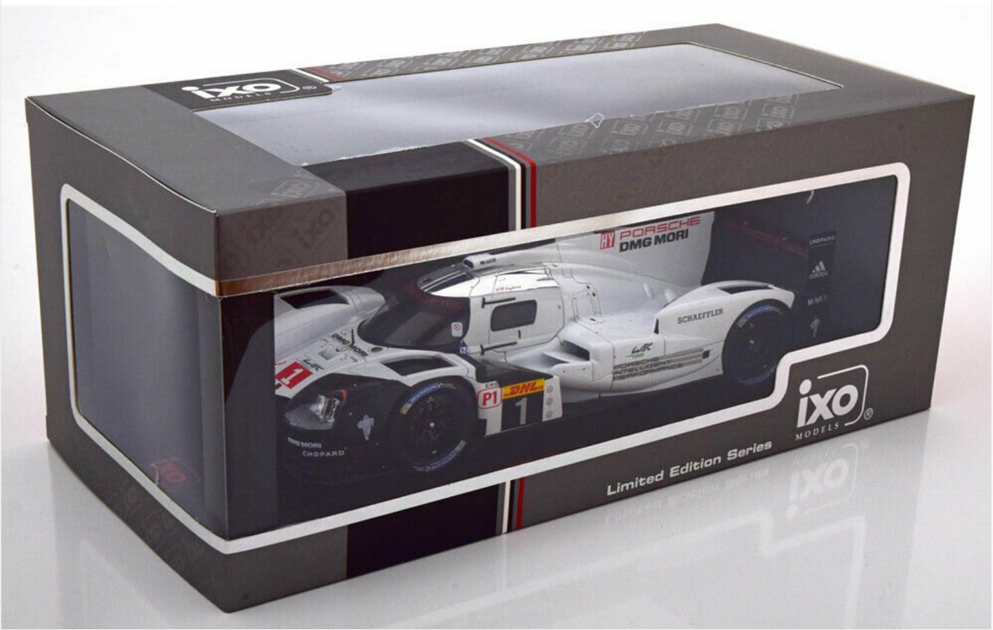 1/18 Scale IXO Porsche 919 Hybrid 2017 Pre Season Test LMP Diecast Model Car