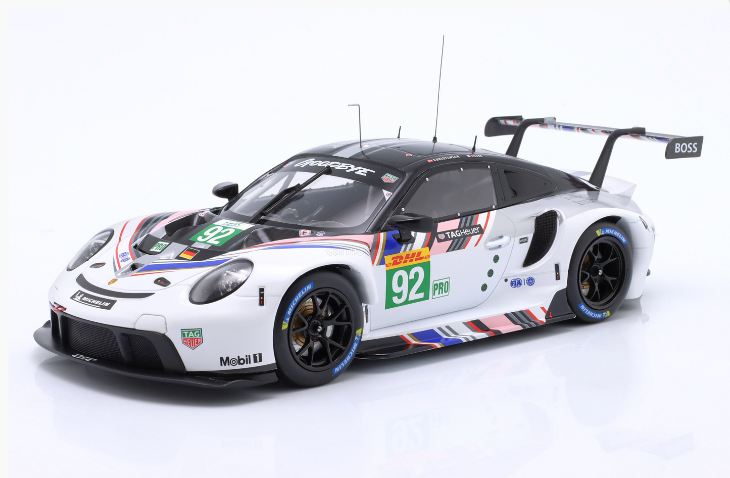 1/18 Scale IXO 911 RSR 991 #92 WEC Last Race 2022 8 hours of Bahrain