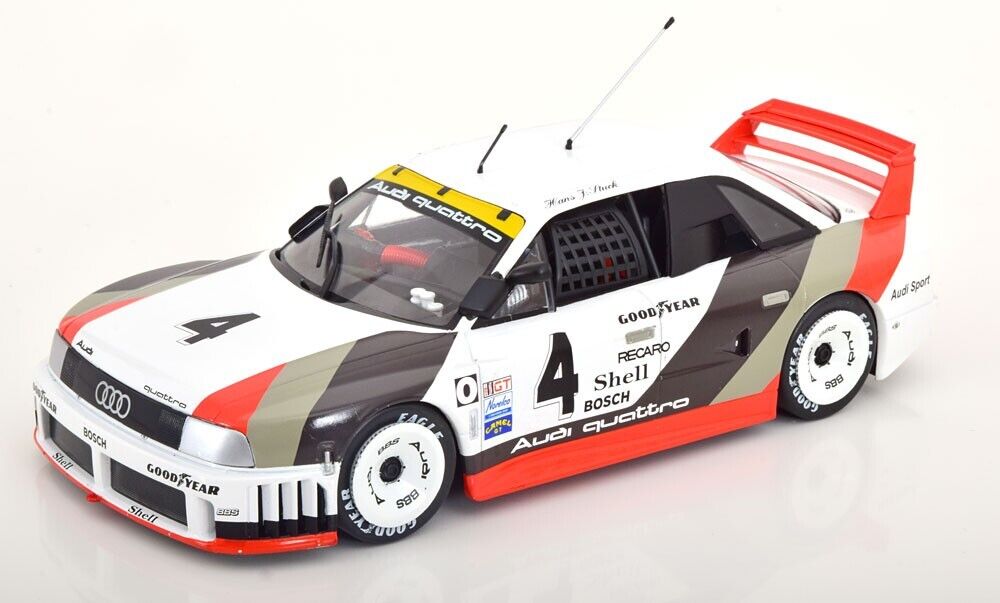 1/18 Scale AUDI 90 IMSA GTO 2ND PORTLAND 1989 Diecast Model Car by Werk83