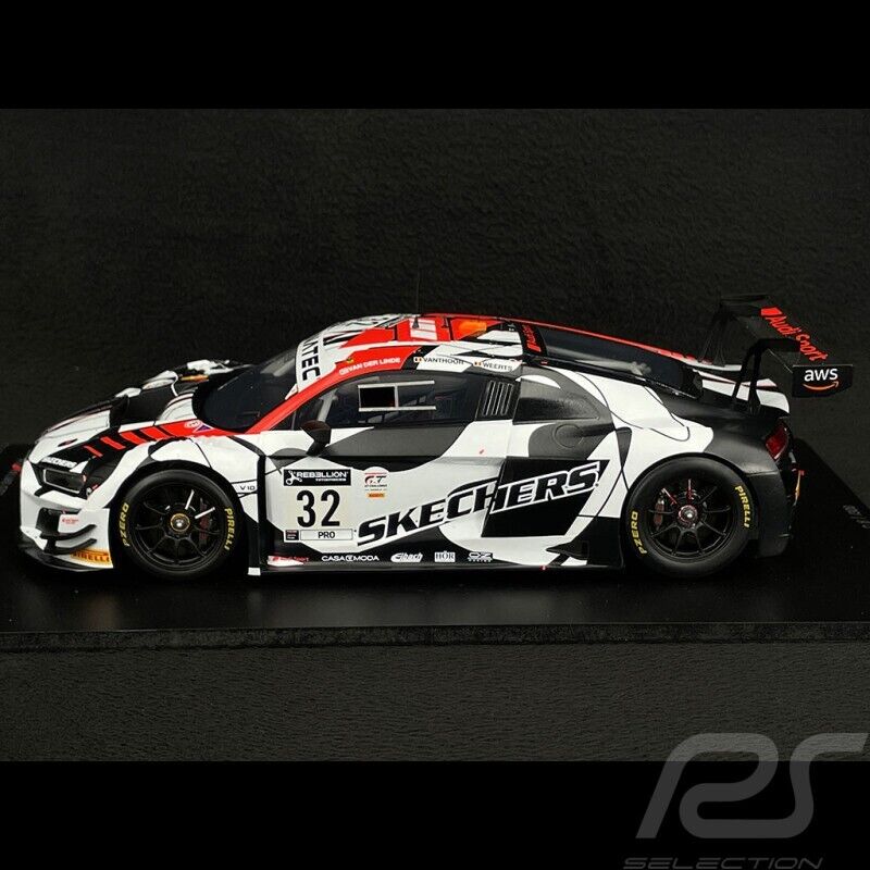 1/18 Scale SPARK R8 LMS GT3 Audi Sport Team WRT #32 2021 SPA 2nd