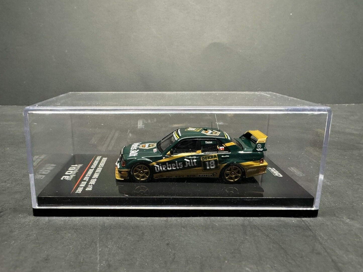 1/64 INNO INNO64 Mercedes-Benz AMG 190E 2.5-16 EVO II ZAKSPEED DIEBELS ALT DTM