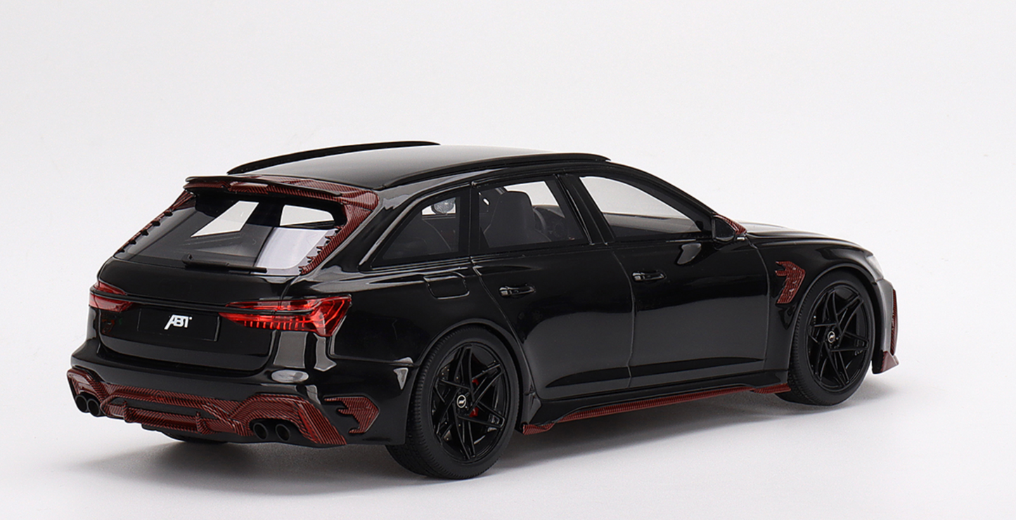 1/18 Scale TOP SPEED ABT Audi RS6 Johann Abt Signature Edition Black Model Car