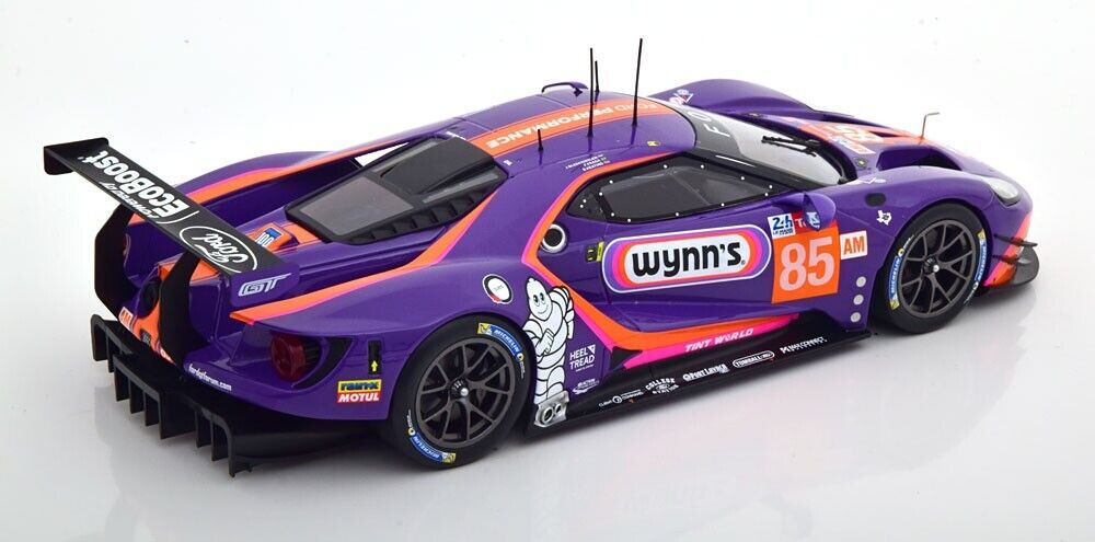 Ford GT LM GTE Pro #85 2019 24hr LeMans Wynn's Livery 1/18 Scale by IXO