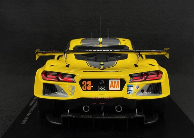 1/18 SCALE SPARK CHEVROLET CORVETTE C8.R LE MANS WINNER LMGTE AM CLASS 2023