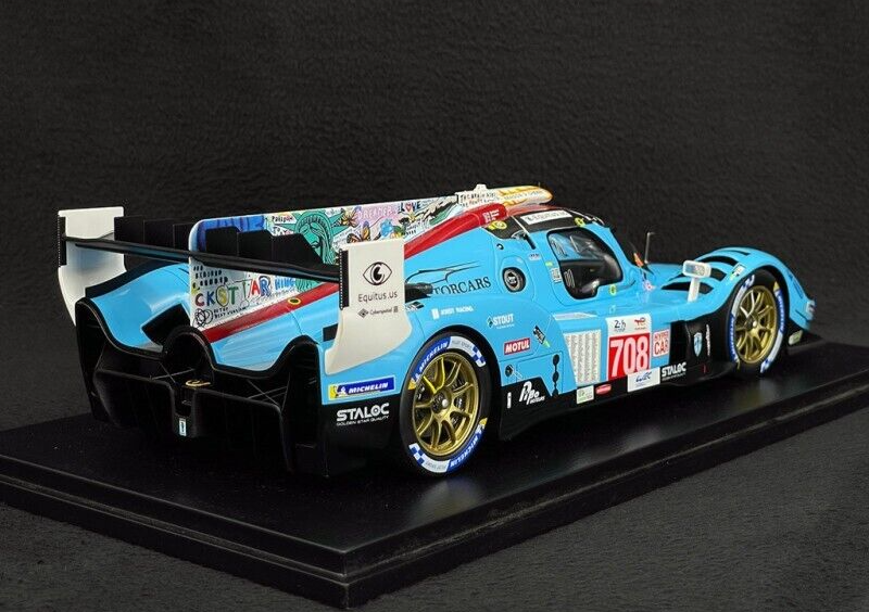 Glickenhaus 007 - 6th 24h Le Mans 2023 - 1/18 Scale Spark Model w/ Display Case