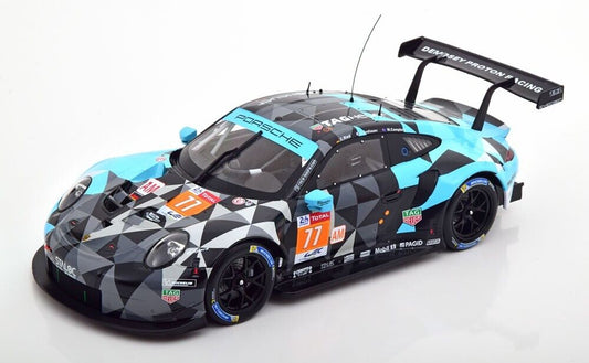 1/18 Scale IXO 911 RSR 991  24h LeMans Winner 2018 #77 Dempsey-Proton Racing