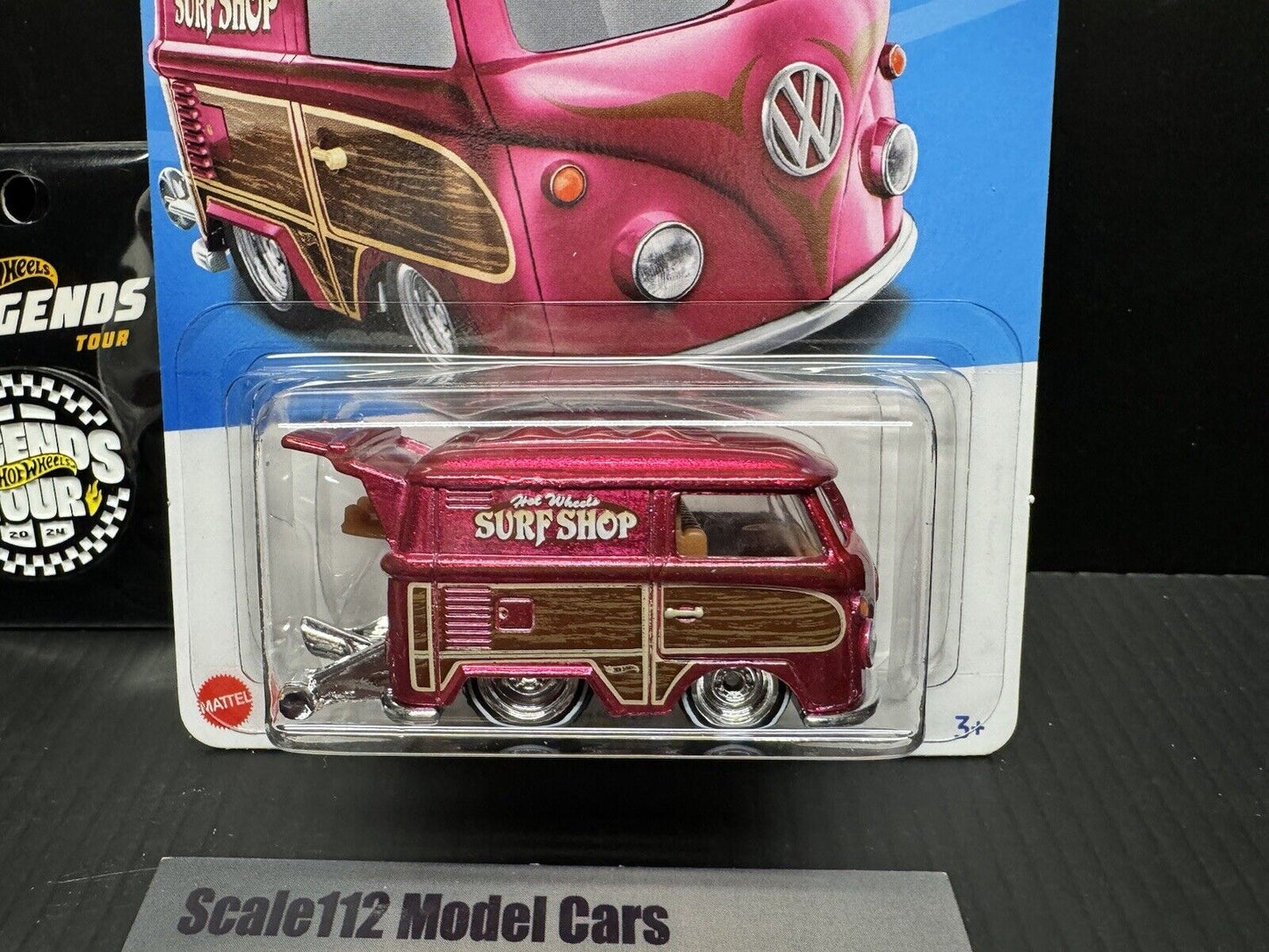 2024 Hot Wheels Legends Tour Bundle - VW KOOL KOMBI + Enamel Pin Brand New