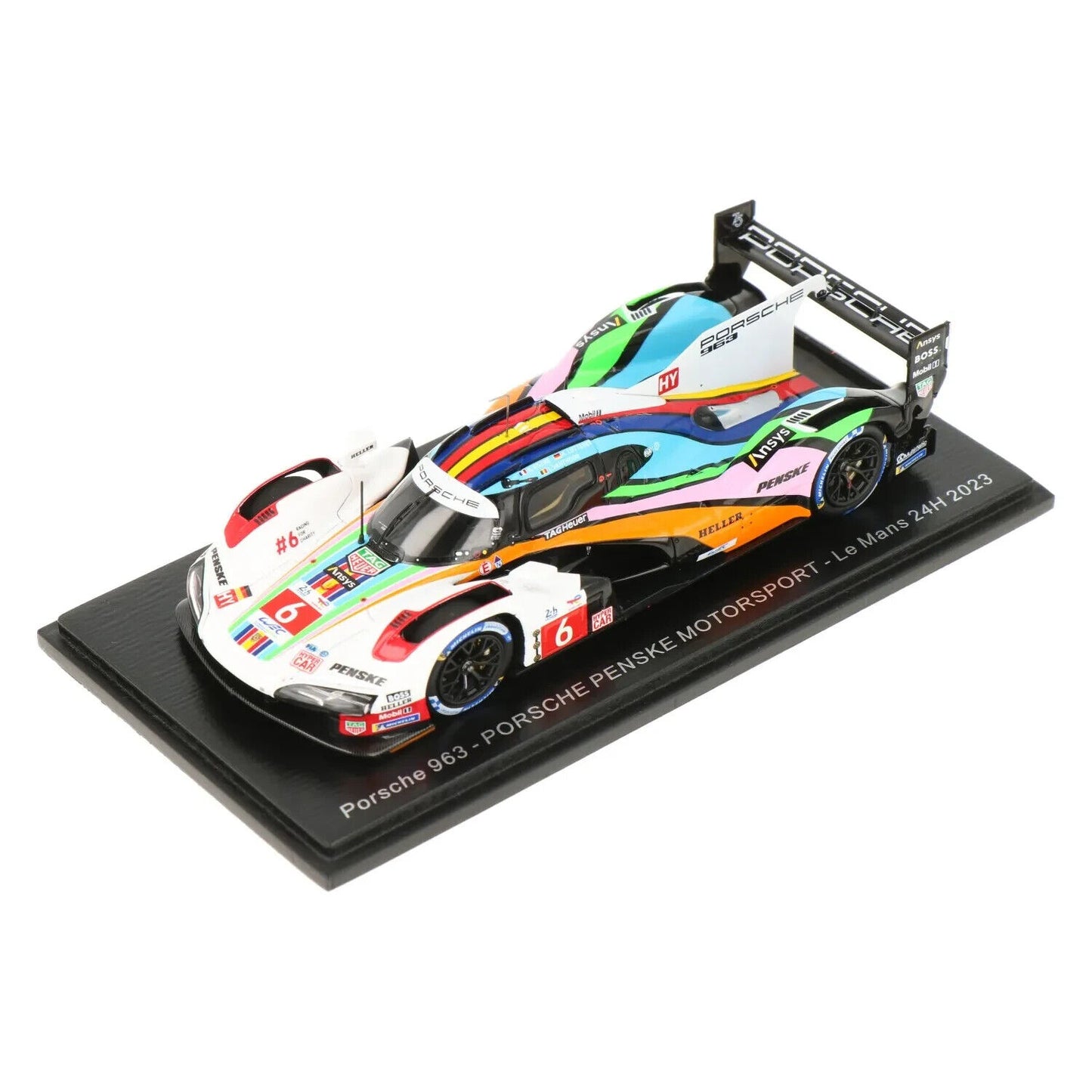 Porsche 963 LMDH #6 Porsche Penske Motorsport 24h Le Mans 2023 Spark 1:43 Scale