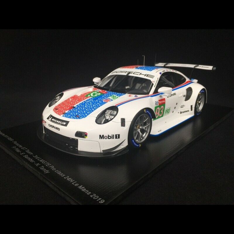 1/18 SCALE SPARK PORSCHE 911 RSR IMSA LM GTE PRO 2019 LE MANS