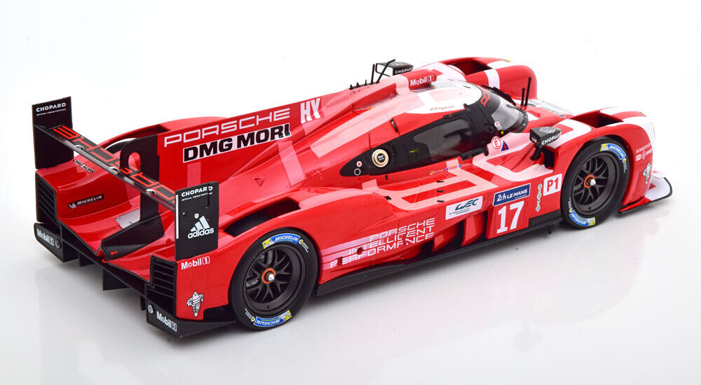 1/18 Scale Porsche 919 Hybrid #17 24h LeMans 2015 Bernhard, Hartley, Webber