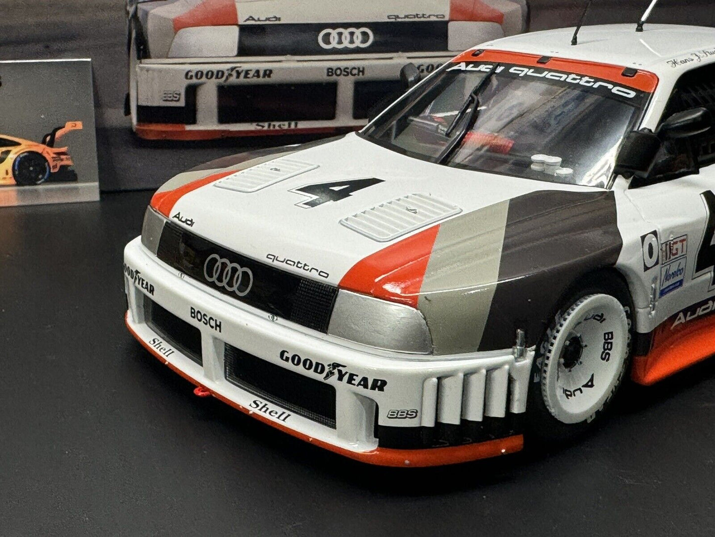 1/18 Scale AUDI 90 IMSA GTO WINNER WATKINS GLEN 1989 Diecast Model Car by Werk83