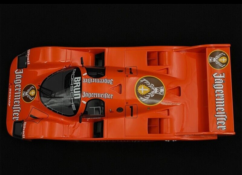 Porsche 956B Jagermeister Brun Motorsport 1/12 Scale Model Car by WERK83