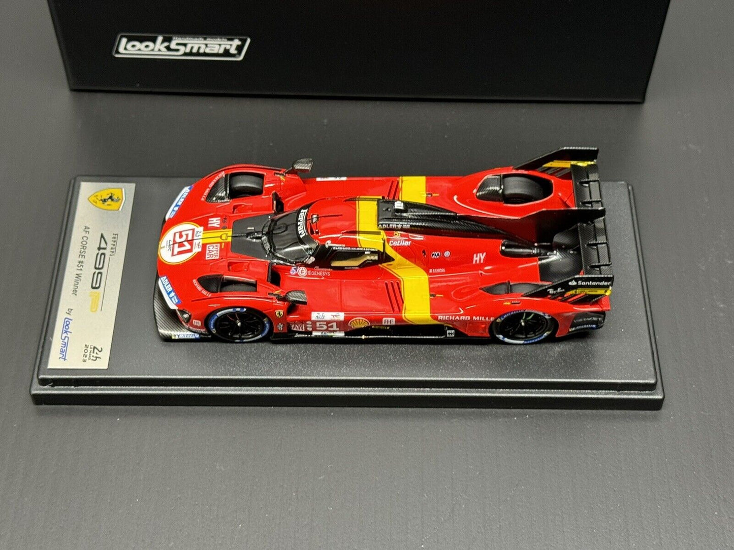 Ferrari 499P #51 Le Mans Winner 2023  1/43 Scale Diecast Model Car by Looksmart