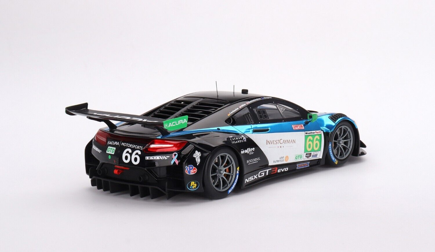 ACURA NSX GT3 EVO22 #66 GRADIENT RACING IMSA 2022 24H DAYTONA 1/18 TOP SPEED