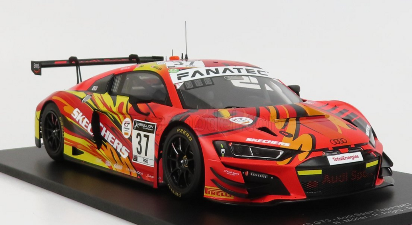 1/18 Scale Spark Audi R8 LMS GT3 Team Audi Sport #37 WRT 2021 Spa  Model Car