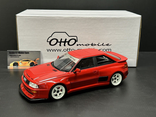 AUDI 80 B4 COUPE RS2 RED PRIOR DESIGN - 2021 - OTTO MOBILE 1/18