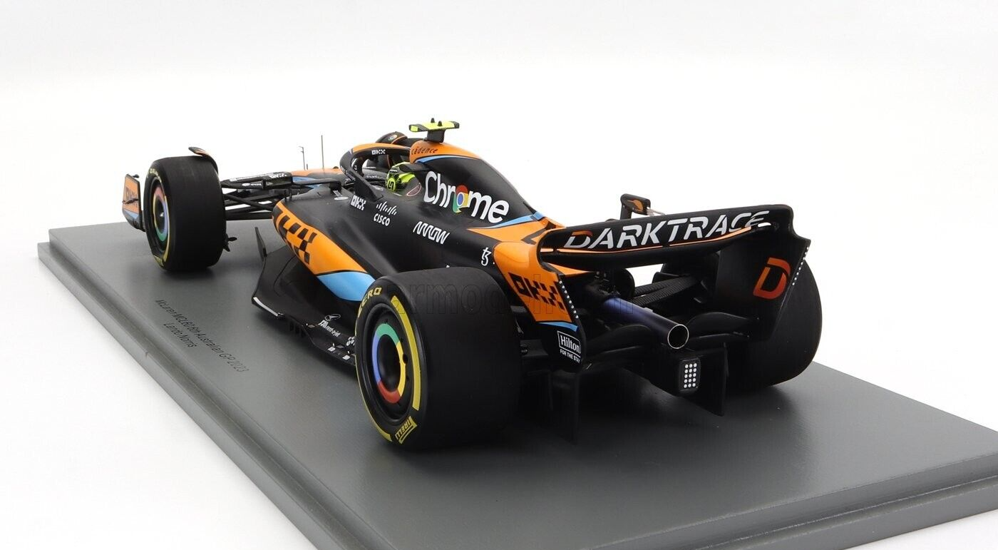 1/18 Spark McLaren MCL60 2023 GP Australian #4 Lando Norris W/ Display Case