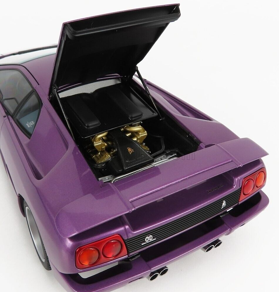 1/18 Scale Lamborghini Diablo SE30 JOTA 1994 Purple Model Car by AUTOart