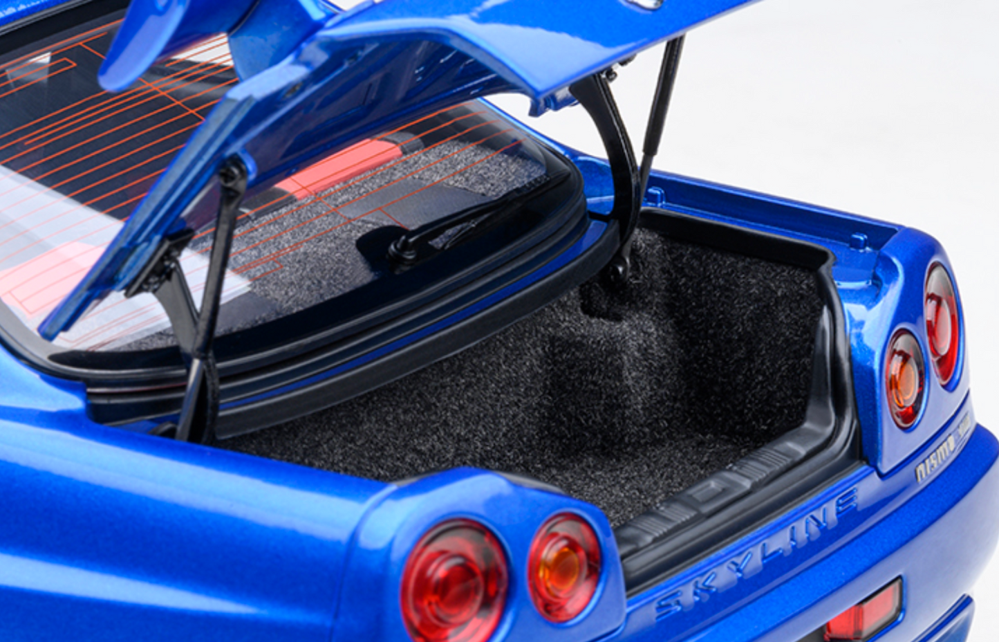 NISSAN NISMO (R34) GT-R-Z-TUNE - BAYSIDE BLUE - AUTOART 1/18 - DIECAST MODEL CAR