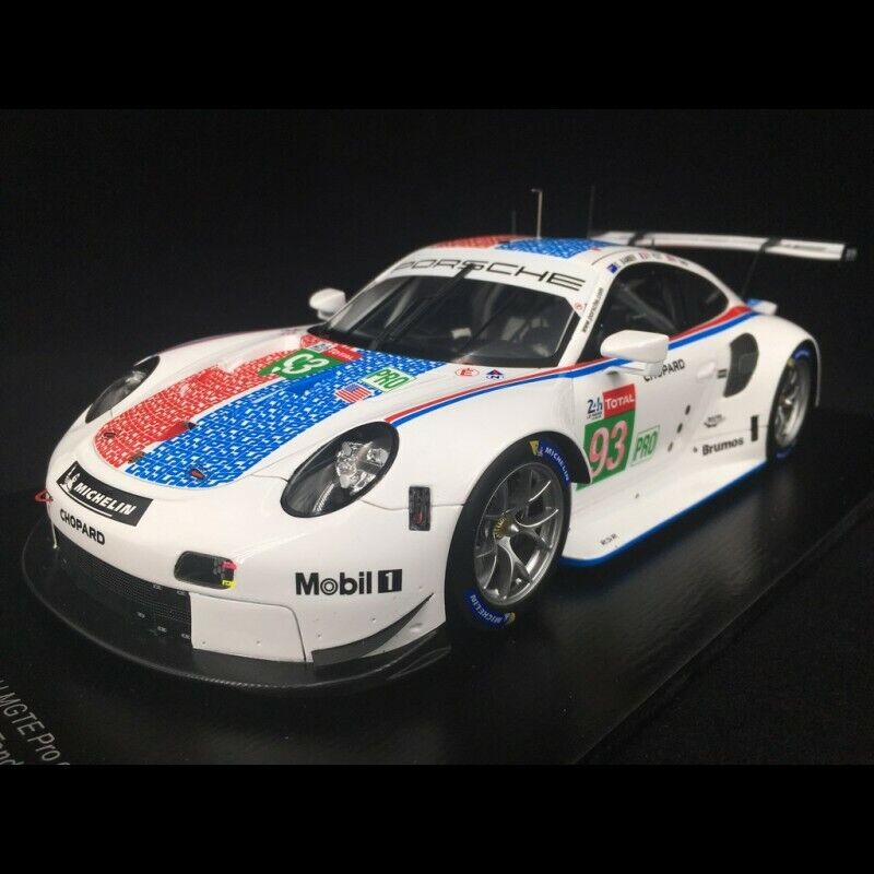 1/18 SCALE SPARK PORSCHE 911 RSR IMSA LM GTE PRO 2019 LE MANS