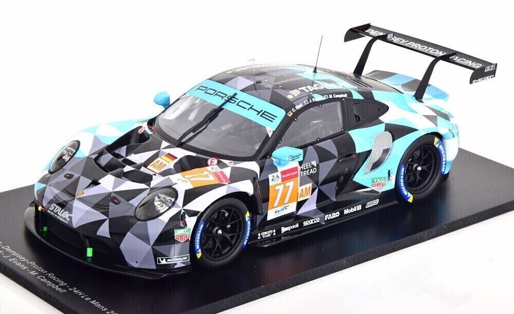 1/18 Porsche 911 Rsr-19 #77 Dempsey-Proton Racing 24H Le Mans 2021 SPARK 18S703