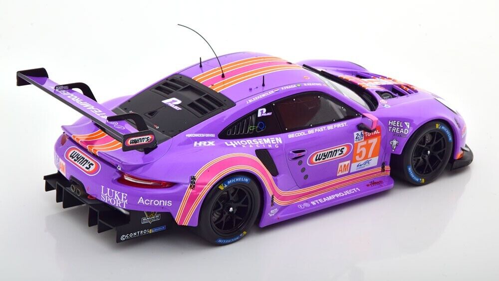 1/18 Scale IXO 911 GT3 RSR 991 24h of Le Mans 2020 #57 Wynns Livery