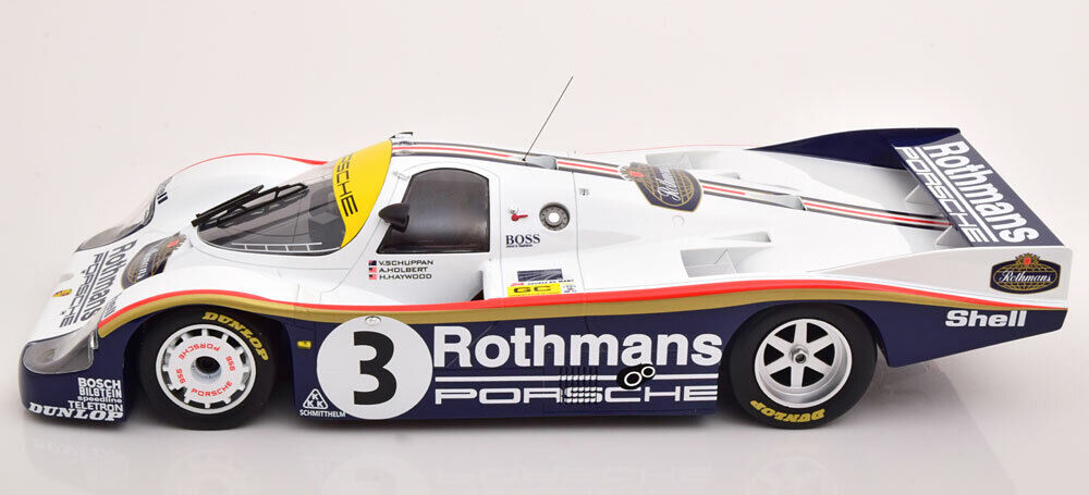 1/12 Scale Porsche 956LH Rothmans 1983 LeMans Winner Schuppan/Haywood/Holbert