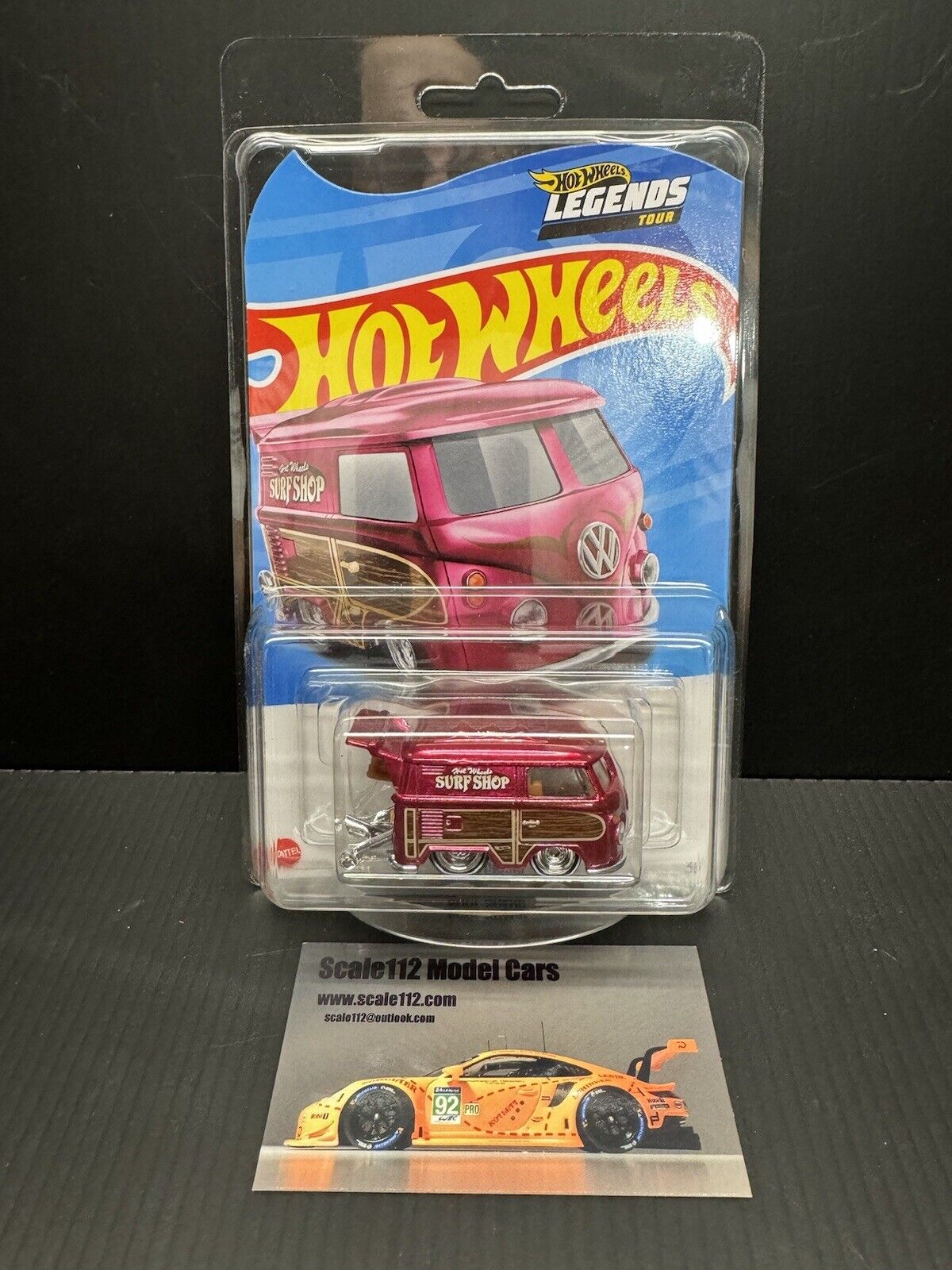 2024 Hot Wheels Legends Tour Bundle - VW KOOL KOMBI + Enamel Pin Brand New