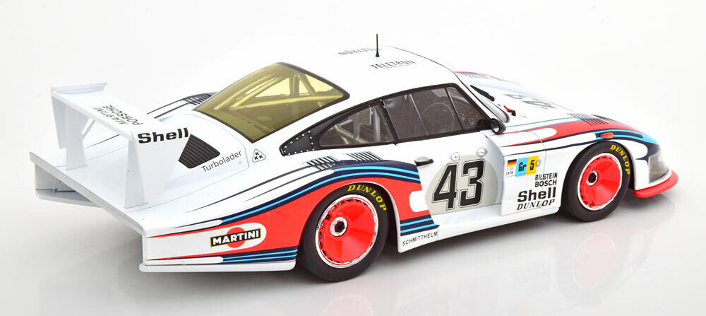 1/18 Scale Solido Porsche 935/78 Moby Dick Martini Racing No.43 Le Mans