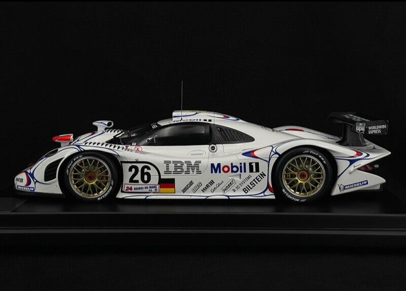 Spark Porsche GT1 #26 Winner 24h LeMans w/ Display Case Ltd. to 911 1/12 Scale