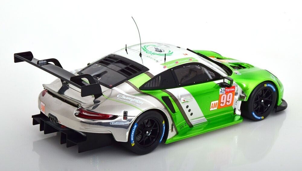 1/18 Scale IXO 911 RSR 991 24h LeMans 2018 #99 Proton Competition