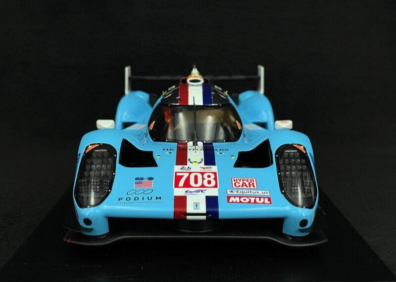 Glickenhaus 007 - 6th 24h Le Mans 2023 - 1/18 Scale Spark Model w/ Display Case