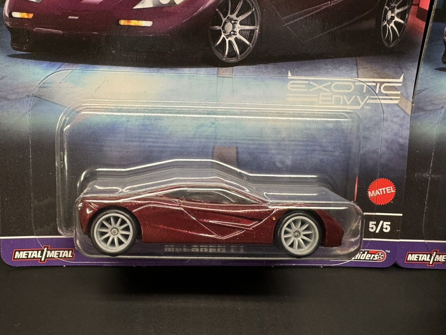 2024 Hot Wheels Premium Car Culture Exotic Envy McLaren F1 Lot Of 2