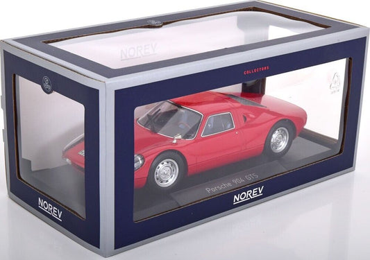 Porsche 904 GTS 1964 1/18 Scale Red New Diecast Model Car By Norev