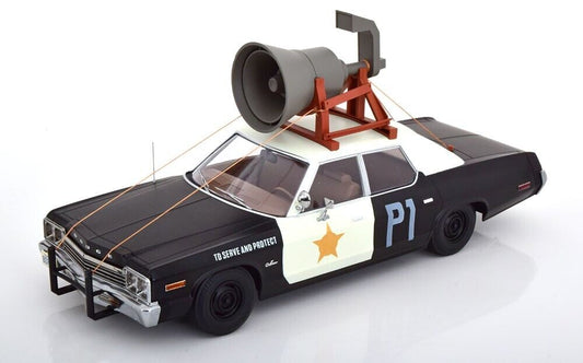 Blues Brothers 1974 Dodge Monaco Police Pursuit KK Scale 1/18 Diecast Model Car