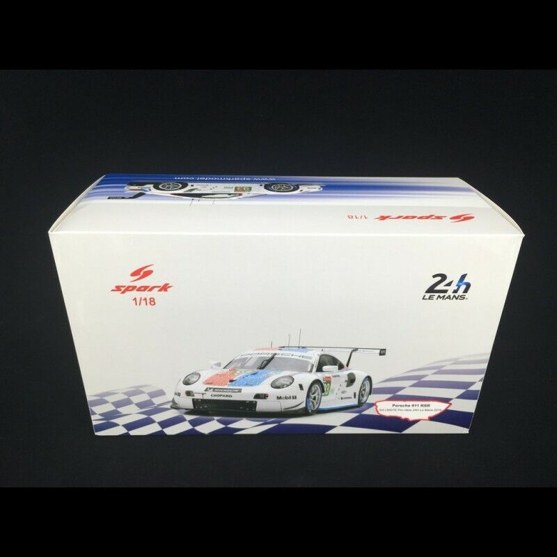 1/18 SCALE SPARK PORSCHE 911 RSR IMSA LM GTE PRO 2019 LE MANS