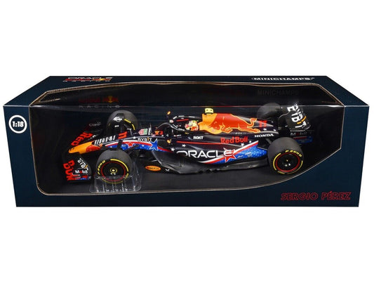 2023 Red Bull Honda RB19 Sergio Perez – U.S. GP Austin 4th Diecast Model Car