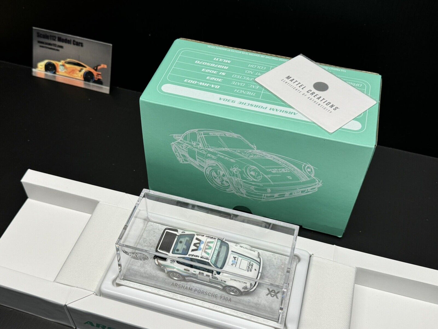 Mattel Creations | Hot Wheels x Daniel Arsham Livery Porsche 930A