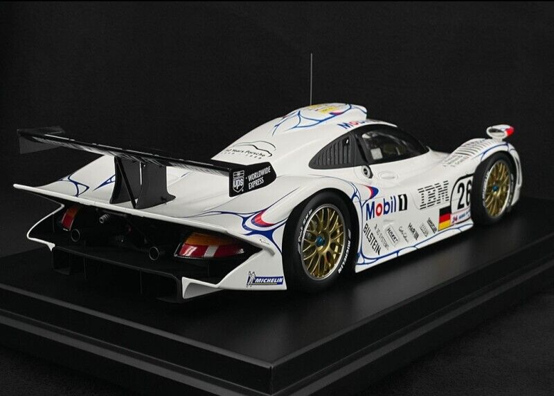 Spark Porsche GT1 #26 Winner 24h LeMans w/ Display Case Ltd. to 911 1/12 Scale