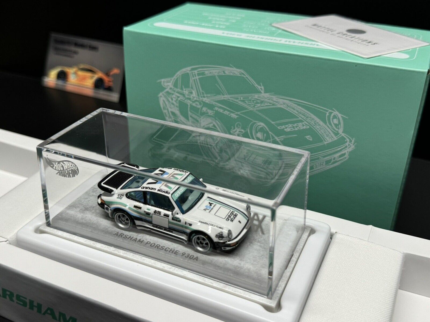 Mattel Creations | Hot Wheels x Daniel Arsham Livery Porsche 930A