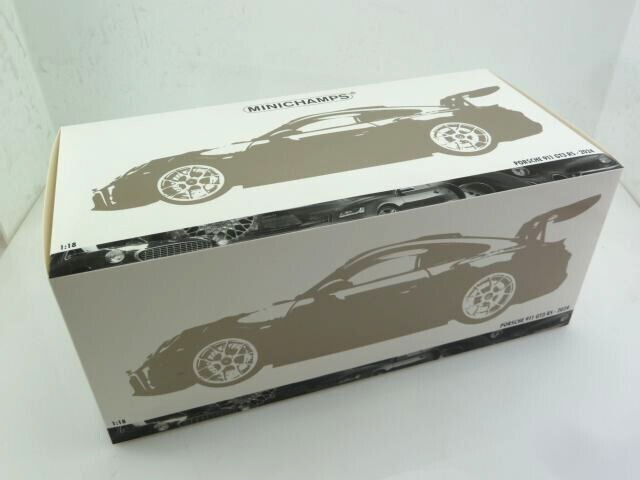 Minichamps Porsche 911 (992) GT3 RS Weissach Package Riviera Blue 1:18 Scale