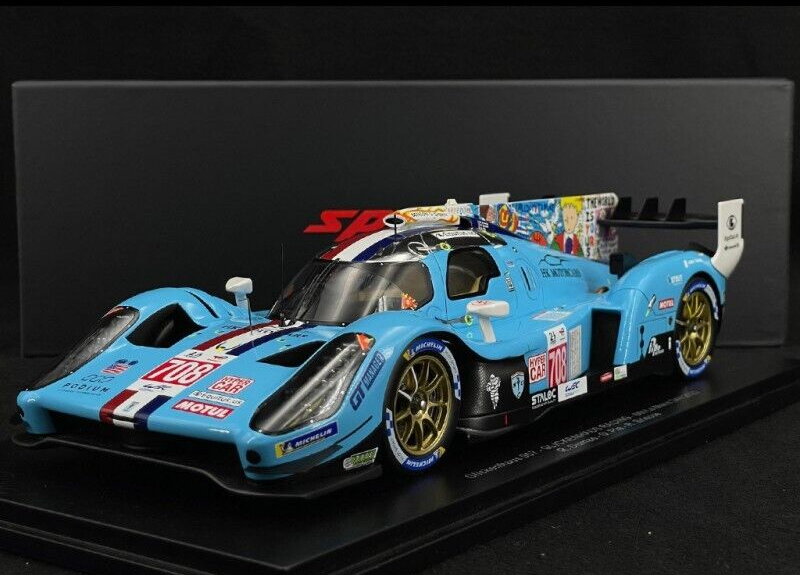 Glickenhaus 007 - 6th 24h Le Mans 2023 - 1/18 Scale Spark Model w/ Display Case