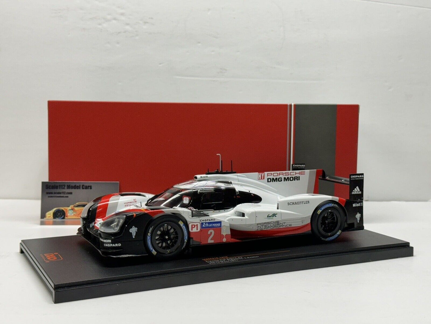 1/18 Scale IXO Porsche 919 Hybrid 2017 Le Mans Winner #2 Diecast Model Car